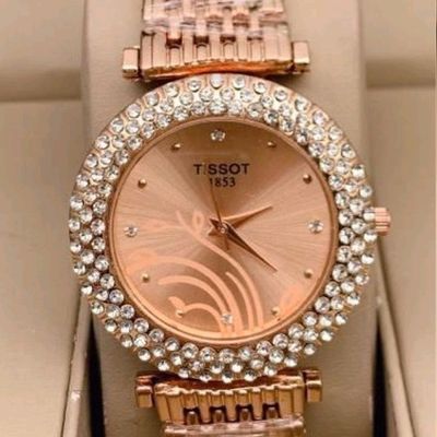 Watches Tissot Watch Analog Rose Gold Colour Womens Watch Ladies