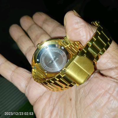 HMT Kanchan gold plated automatic watch - YouTube