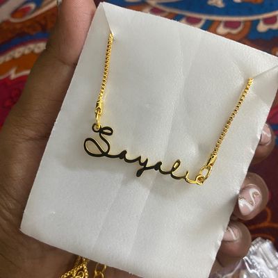 Shreya clearance name pendant