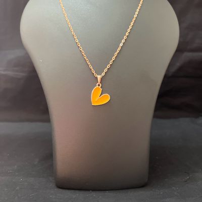 Natural Diamond 1/4 CTW Heart Necklace 18