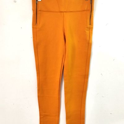 ORANGE KNITTED TROUSERS IN LIGHTWEIGHT KNIT – MARQUES ' ALMEIDA