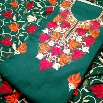 Shiv Gori Silk Mills Jubaida Vol 4 Kashmiri Wool Dress Material Salwar Suit  Wholesaler Surat