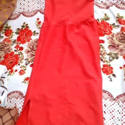 Sarees, Zivame Red Saree Shapewear