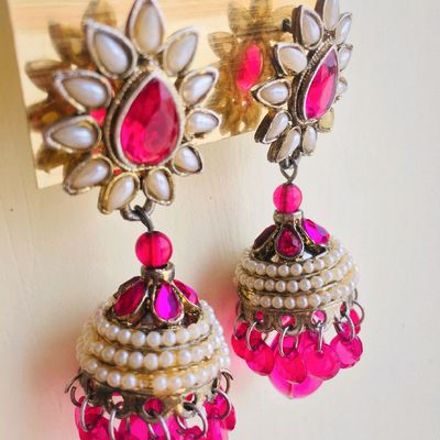 Party clearance wear jhumka