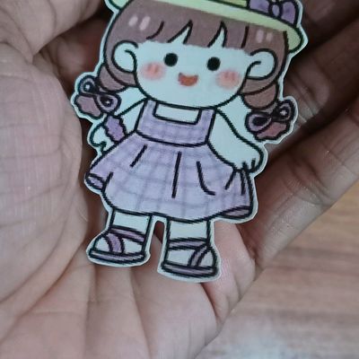 Office Supplies & Stationery, Kawaii Girl Stickers