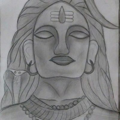 Lord Shiva pencil sketch 🌸🙏 | Pencil sketch images, Pencil drawing  images, Book art drawings