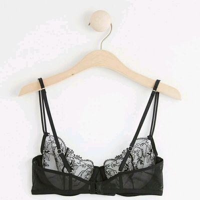 Bra, Girl unpadded bra with lace