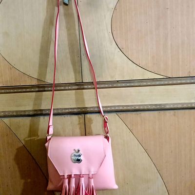 Buy BJS Womens Hand Bag Ladies Fancy Purses Shoulder Bags(Pink Colour-Set  of 2) at Amazon.in