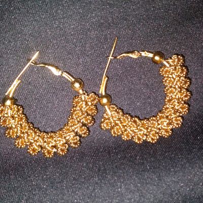 Buy Gold Earrings for Women by VOYLLA Online | Ajio.com