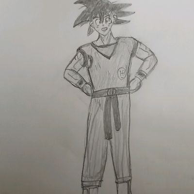 Goku sketch 