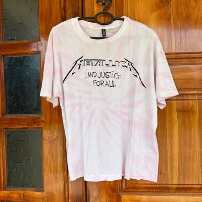 h&m t shirt metallica