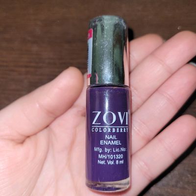 6ml Zovi Red Colour Nail Enamel, Gloss at Rs 65/bottle in Vasai Virar | ID:  27454271412