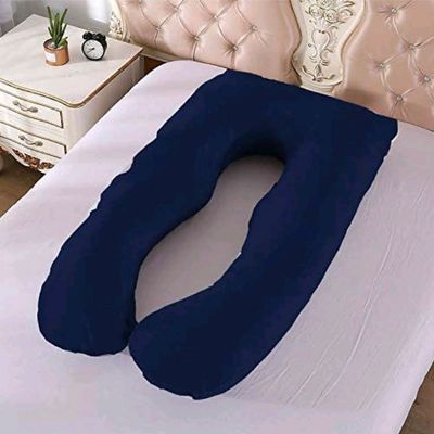 U shaped Cotton Pregnancy Pillow Back Cushion Lumbar Pillow - Temu United  Arab Emirates