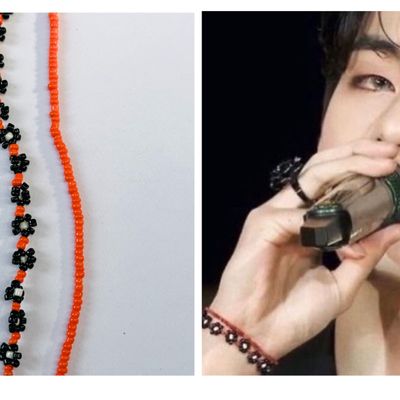 Bts v online bracelet