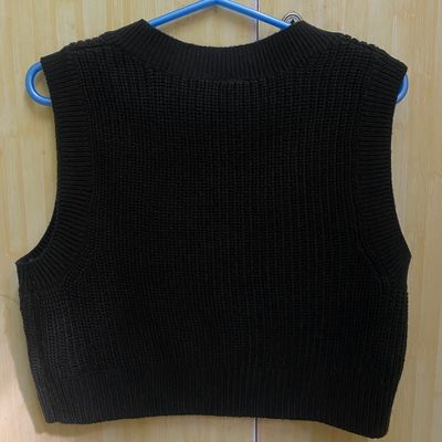 H&M Rib-knit Sweater Vest