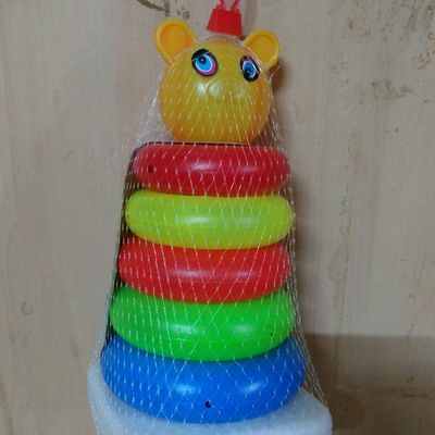 Buy Personalised Wooden Stacking Rings Baby Toy Stacker Wooden Lion,  Elephant Teddy or Bunny Toy Baby Birthday Christening Gift Montessori  Online in India - Etsy