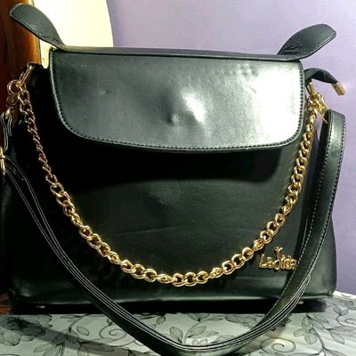 Handbag With Safety Pin Handle 2024 | towncentervb.com