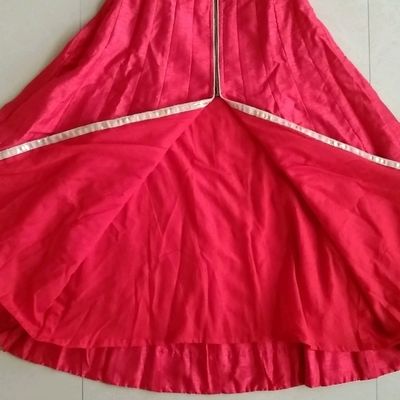 DIY: Convert Old Saree/Fabric Into Beautiful Umbrella cut डिजाइनर lehenga|  - YouTube