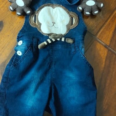 Buy FNOCKS Girls Kids Casual WEAR Stretchable Denim Jumpsuit Online In  India At Discounted Prices