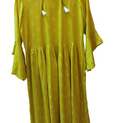 Here And Now Mustard Dresses - Buy Here And Now Mustard Dresses online in  India