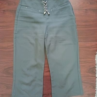 Fashion 3/4 Casual Pants Three Quarter Pants 3 Quarter Short Cargo | Wish