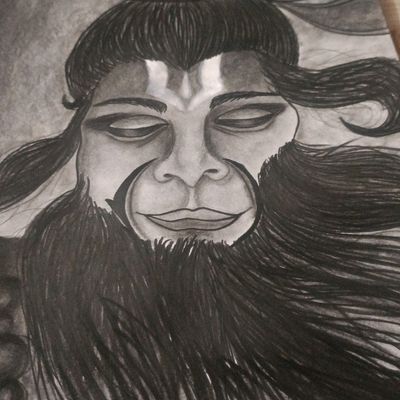 My lord hanuman ji sketch picks ✌️👌✍️ | Instagram-sonxechinhhang.vn