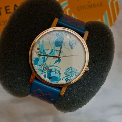 This is an ideal gift for men and women - cheap Chumbakdesign TEAL By  Chumbak Jungle Beats Watch Ivory Watches & Jewellery