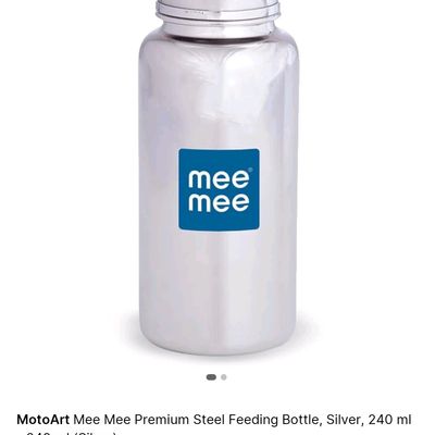 Mee mee best sale steel feeding bottle