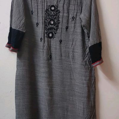 Kalyan Silks - Ash Color Salwar #Gown (Rs7,090) @ #kalyansilks.com Shop  Online: https://bit.ly/2Xf54DE | Facebook