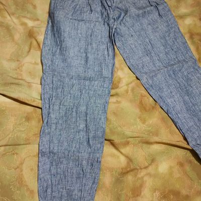 Buy Allen Solly Men Beige Slim Fit Linen Trouser - Trousers for Men  20923942 | Myntra