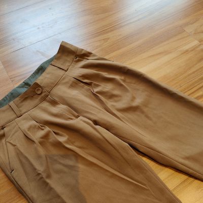 Washable Lightweight Comfortable Cotton Plain And Stylish Brown Mens Formal  Pant at Best Price in Vellore | Breeze Textiles