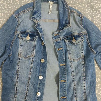 Extra small denim on sale jacket