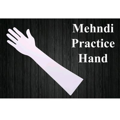 Acrylic practice hand and foot profile for Mehndi - Henna Shop