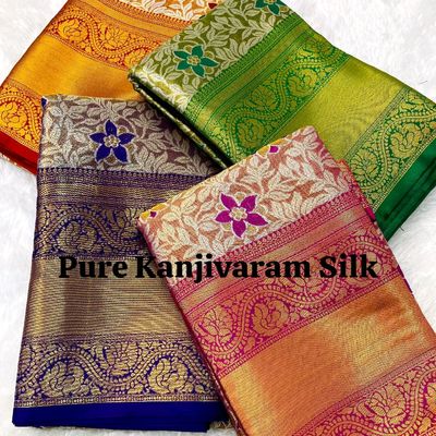 Buy Vermilion Red Kanjivaram Saree online-Karagiri – Karagiri Global