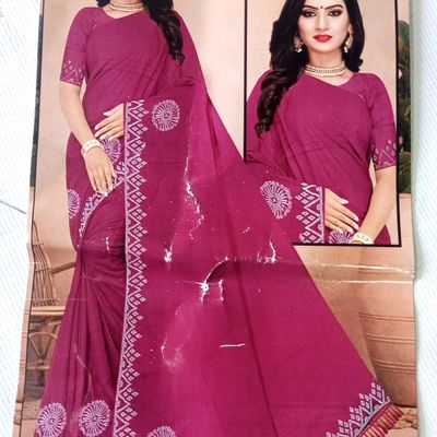 Buy Teal Blue Stone Border Saree Online in Canada @Mohey - Saree for Women