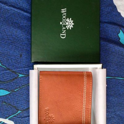 Accessories WOODLAND LEATHER WALLET TAN COLOUR Freeup