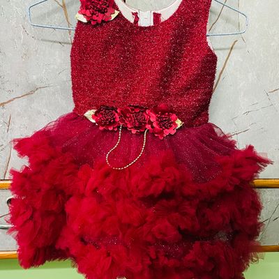 Baby sales frill frock