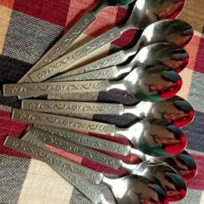 Stainless Steel Table Spoons Multifunctional Dinner Spoons