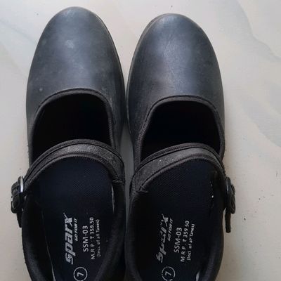 Sparx school store shoes black