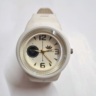 Watch Guru - The men's Adidas white silicon sports watch available to buy  now! #adidas #watch #watches #sports #white #london | Facebook