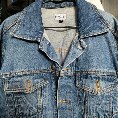 AE Shrunken Cropped Denim Jacket | Men's & Women's Jeans, Clothes &  Accessories | American Eagle Japan