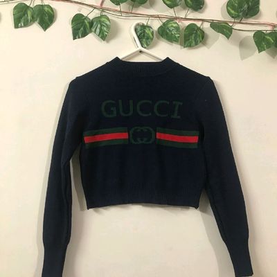 Gucci clearance crop sweater