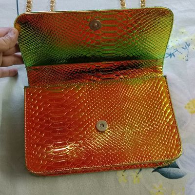 Buy FOREVER 21 Women Yellow Hand-held Bag MUSTARD Online @ Best Price in  India | Flipkart.com