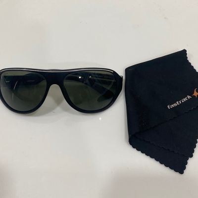 Buy Fastrack Men's 100% UV protected Black Lens Square Sunglasses Online at  desertcartINDIA