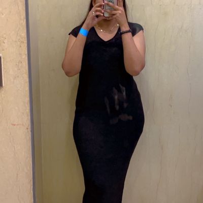 Modest, Long Swim Dress Full Cover (Black with Turquoise) – MODEFYwear