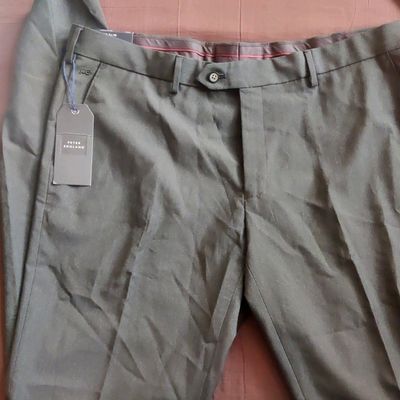 Buy Grey Trousers & Pants for Men by PETER ENGLAND Online | Ajio.com