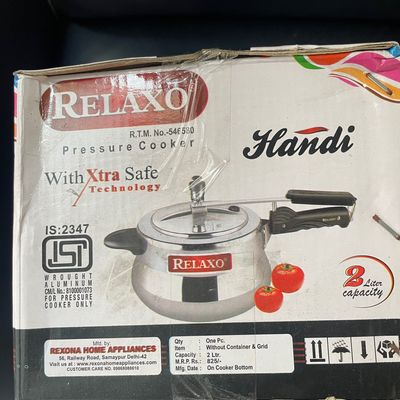 Relaxo pressure online cooker