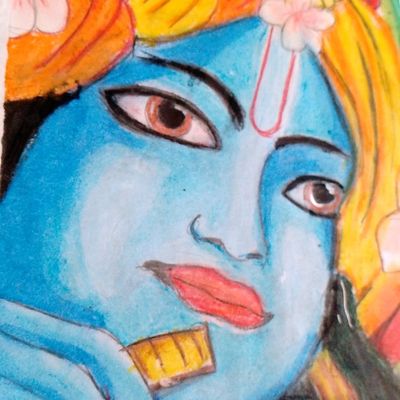 File cute Shri Radha Krishna, Kawaii Anime Radha Krishna Wall Art, High  quality Bhakti Yoga Hindu Gift Indian Gods, krishna drawing HD phone  wallpaper | Pxfuel