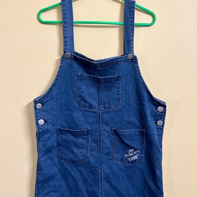 Small 90s Denim Holiday Pinafore Dress – Flying Apple Vintage