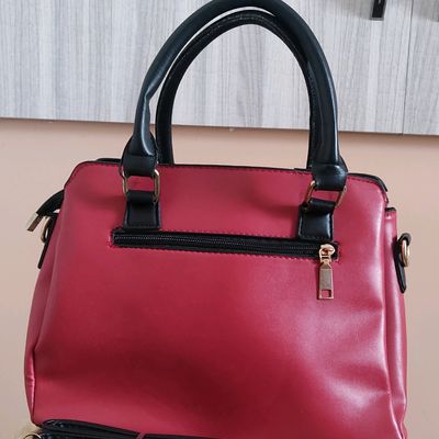 Nylon Tote Bag, Large Hobo Bags for Women Aesthetic Shoulder Purses Cute  Simple School Crossbody Purse(Red) - Walmart.com